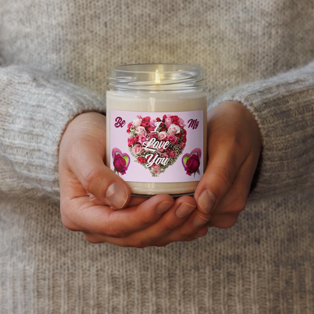 Valentine's Day Scented Soy Candle – 9 oz | Romantic Gift for Her