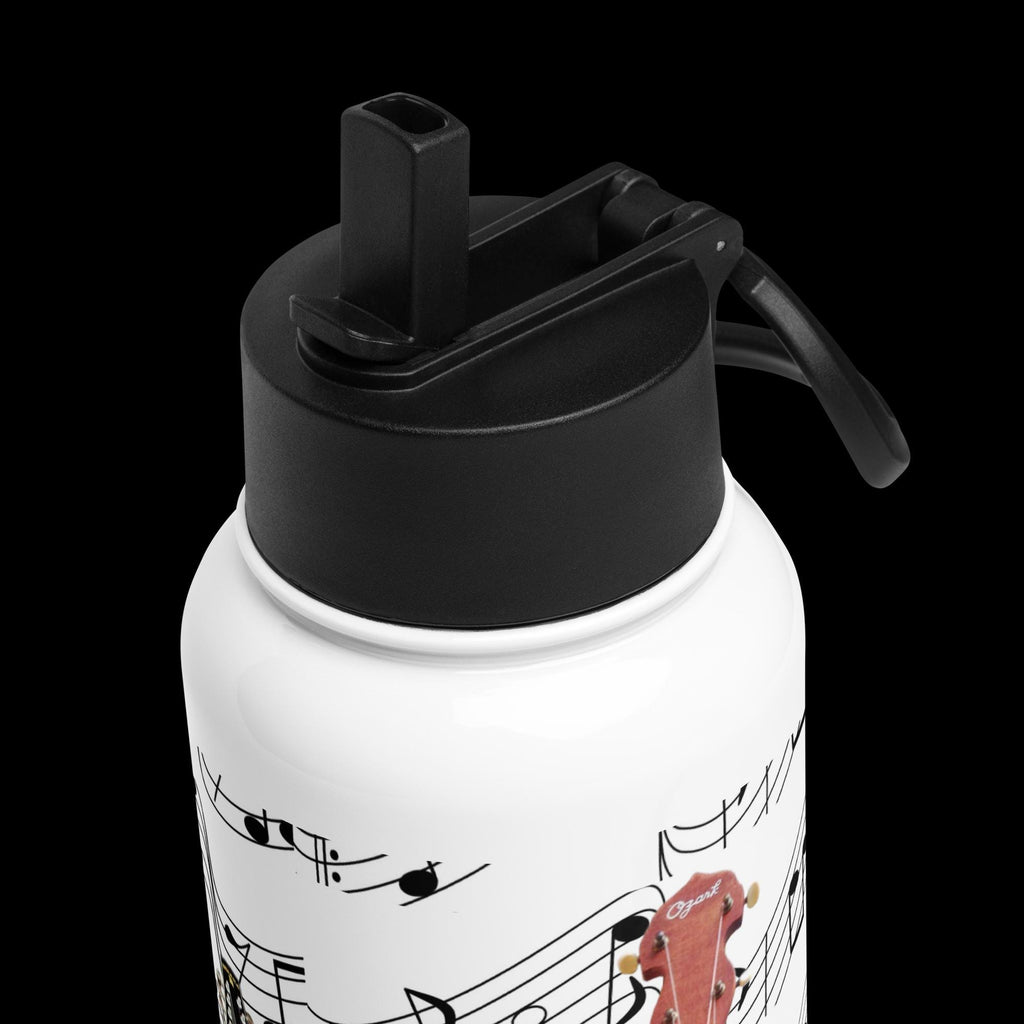 Guitar, Banjo & Mandolin Music Water Bottle – 32 oz | Country Music Lover Gift