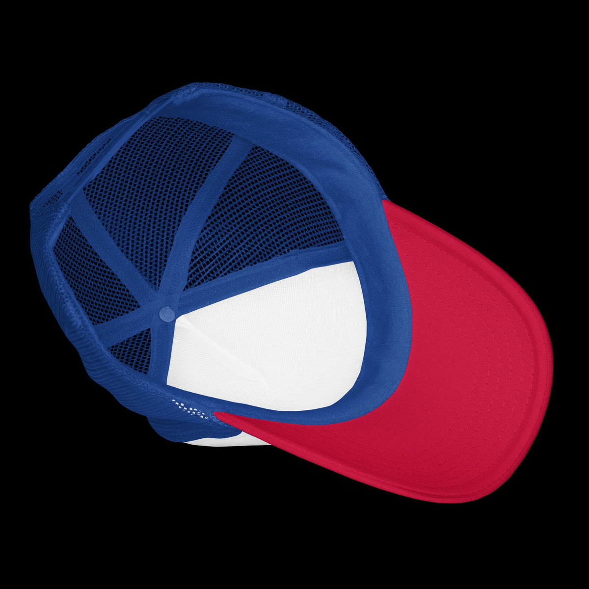 American Flag Foam Trucker Hat – Red, White & Blue | Patriotic Cap