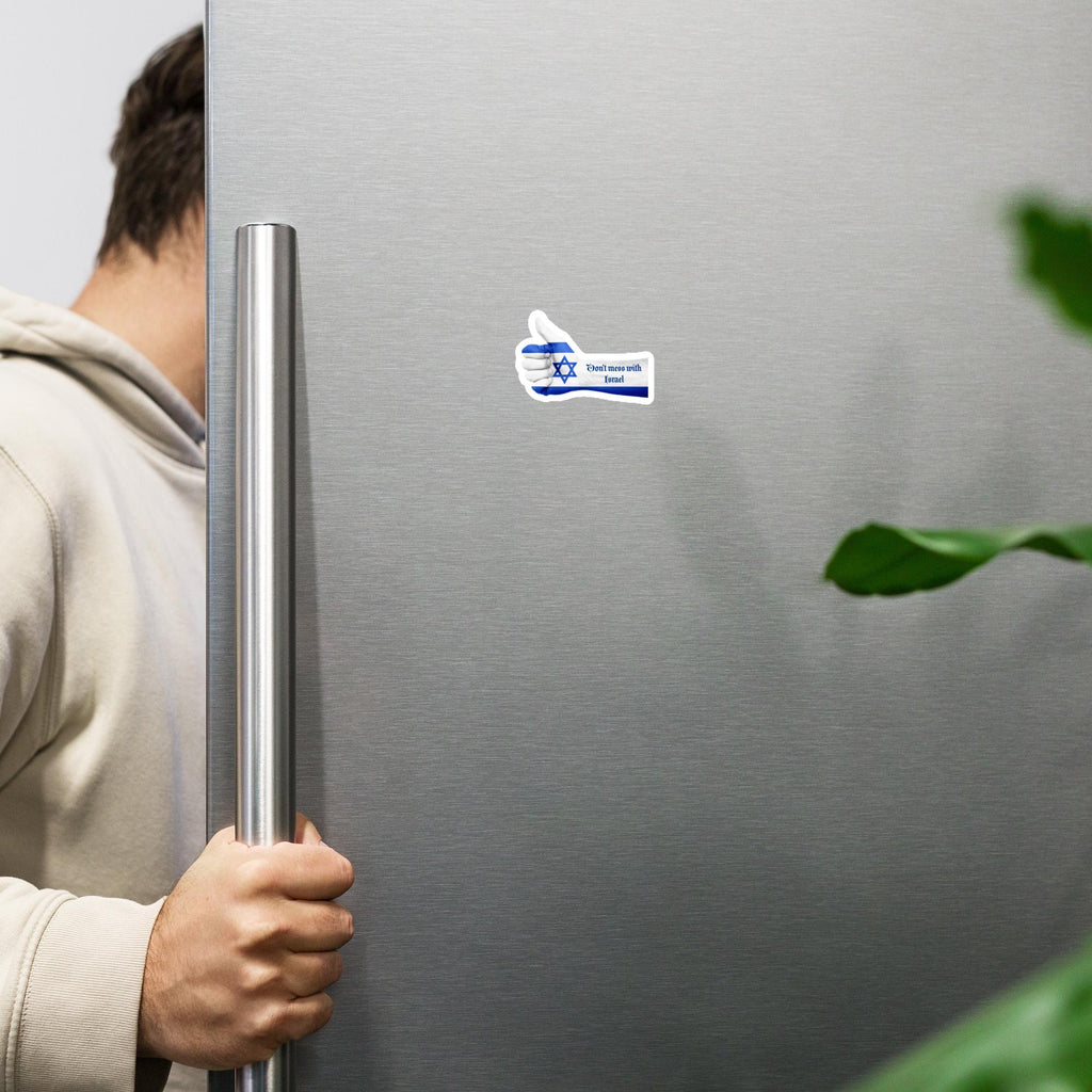 Israel Flag Magnet – Star of David, Blue & White | Stand With Israel Gift
