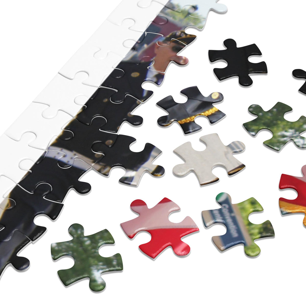 Veteran's Parade Jigsaw Puzzle – 500 Pieces in Tin Box