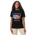 "Let's Give America Back to God" DryBlend T-Shirt | Patriotic Christian Gift