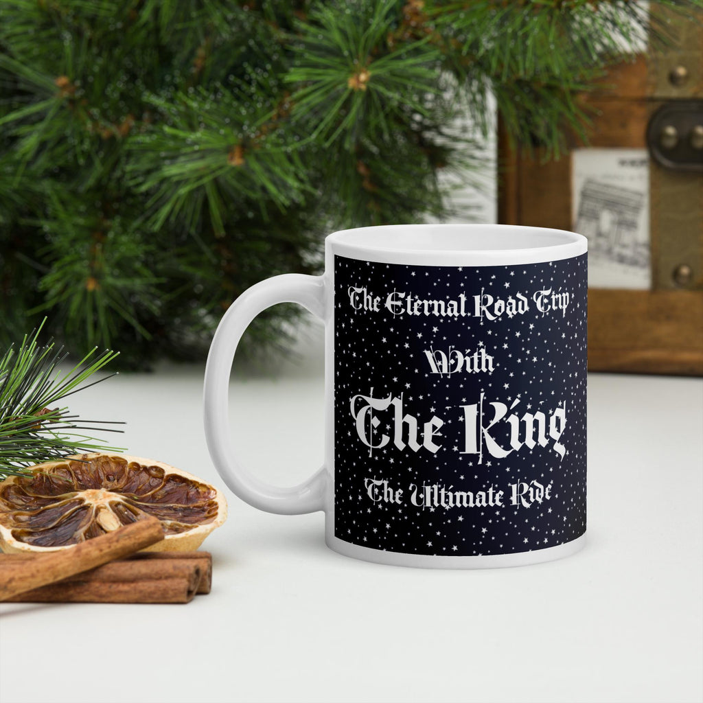 Jesus Riding Motorcycle Mug – Christian Biker Gift