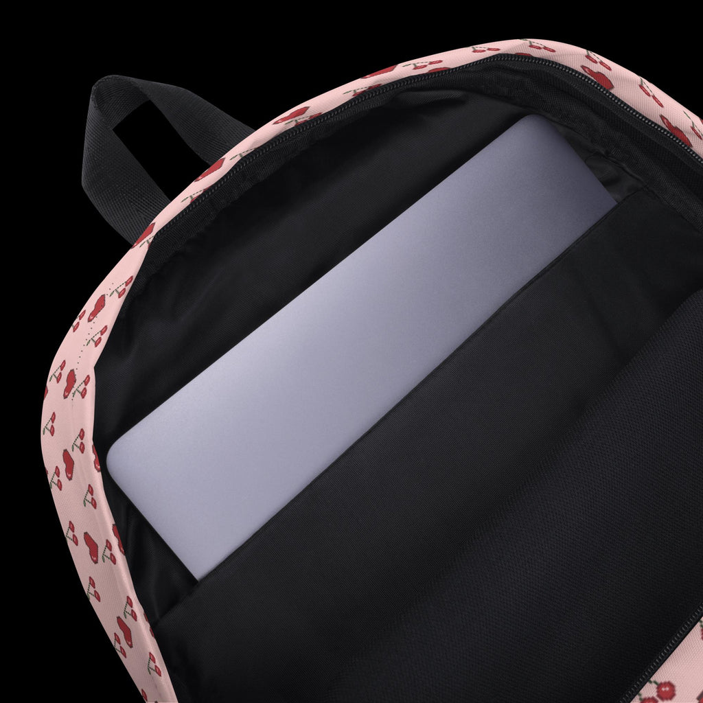 Printed Design Backpack – Water-Resistant, Laptop & Travel Bag