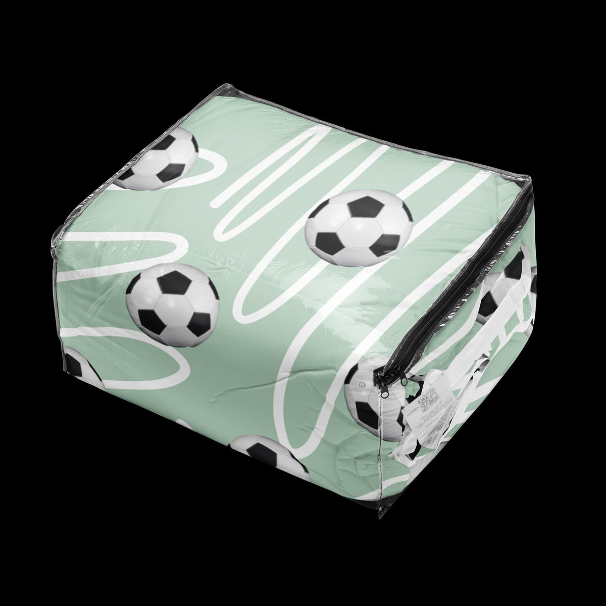 All-Over Soccer Ball Twin Size Comforter – Soccer Hero Gift