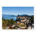 Coastal House Landscape Jigsaw Puzzle – 500 Pieces | Tin Box Gift