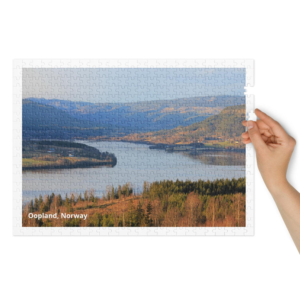 Oopland, Norway Jigsaw Puzzle – 500 Pieces | Tin Box Travel Gift