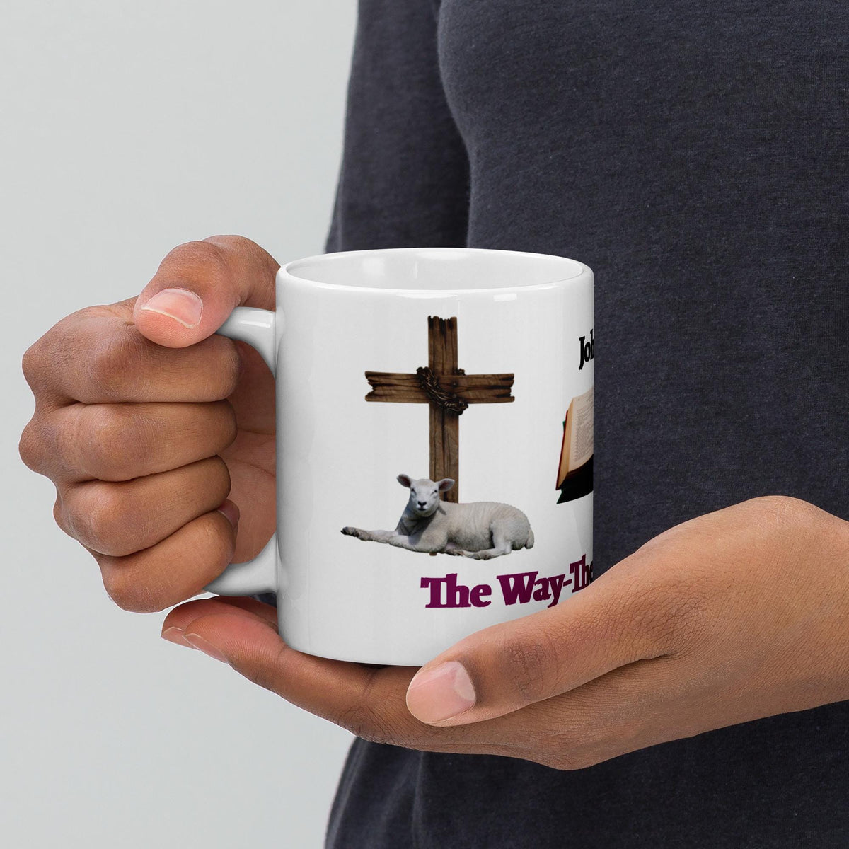 Christian Coffee Mug – "The Way, The Truth, The Life" | John 14:6 Gift
