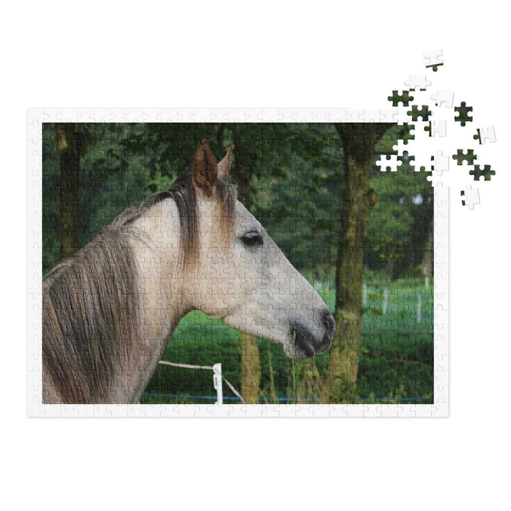 Horse Close-Up Portrait Jigsaw Puzzle – 500 Pieces in Tin Box