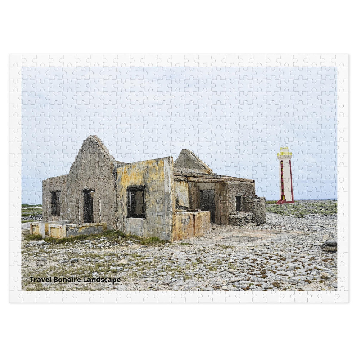 Bonaire Landscape Jigsaw Puzzle – 500 Pieces in Tin Box