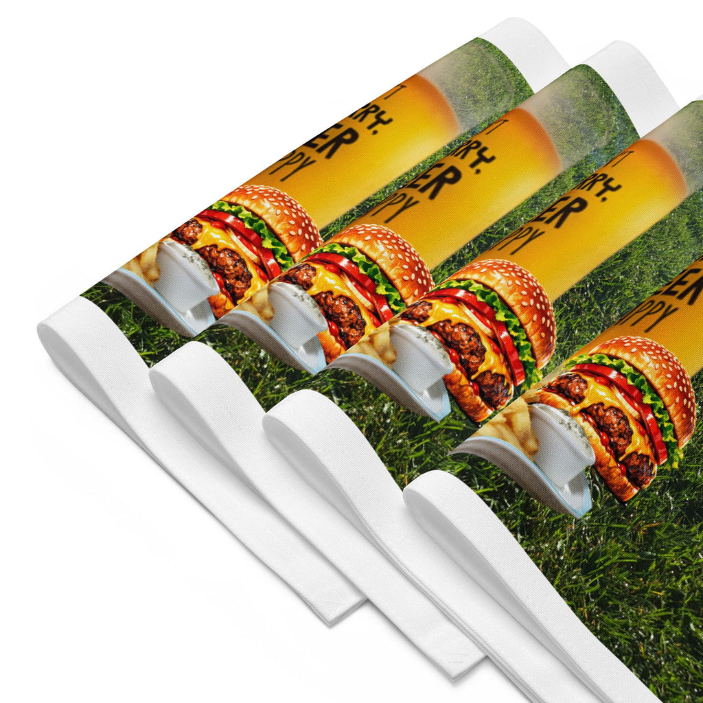 Outdoor Grilling Placemat Set of 4 | BBQ & Grilling Gift for Cooks