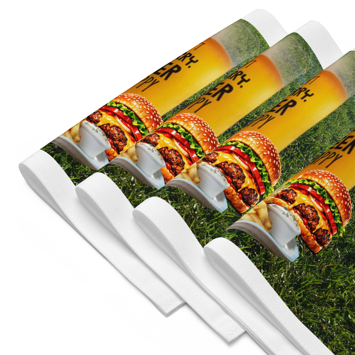 Outdoor Grilling Placemat Set of 4 | BBQ & Grilling Gift for Cooks