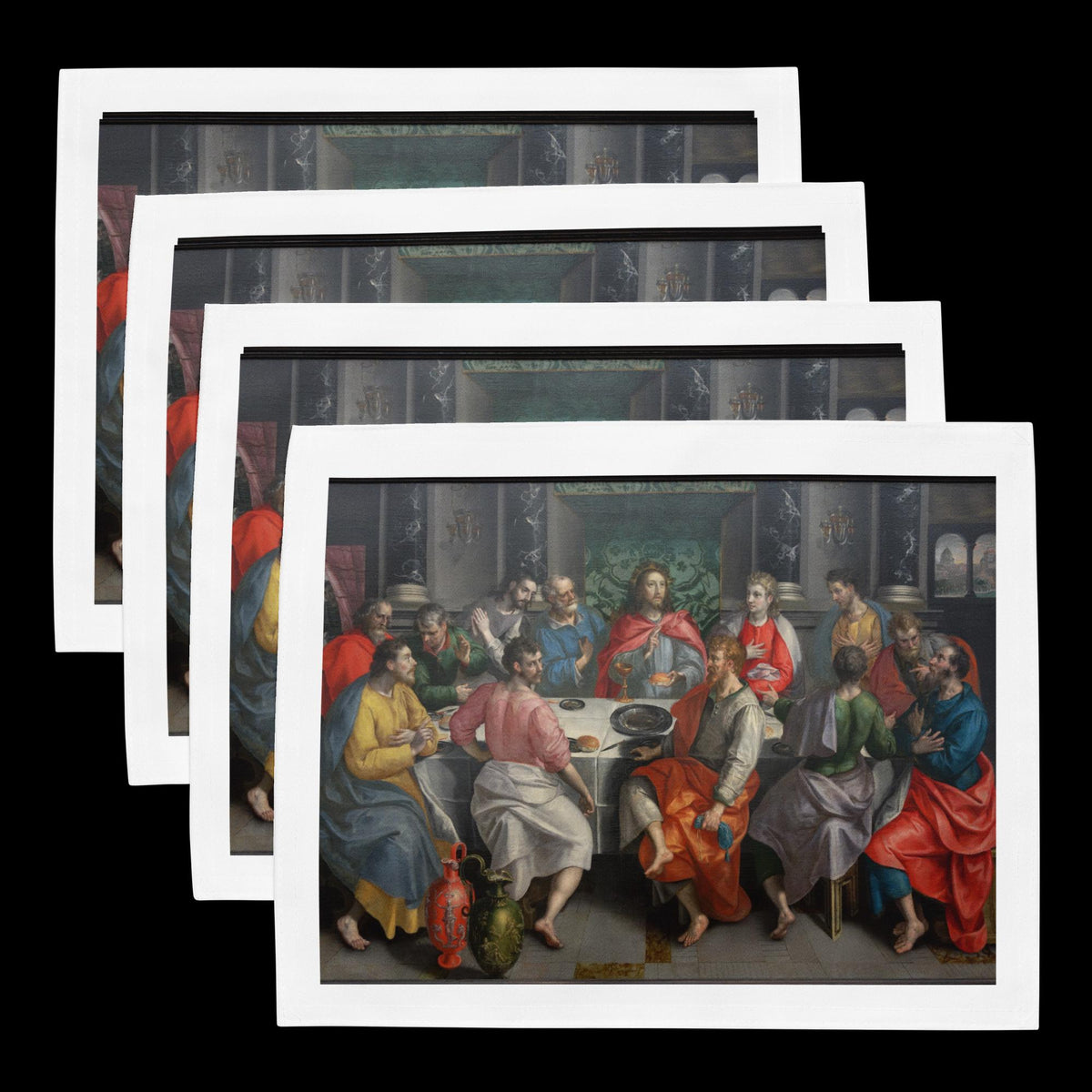 The Last Supper Placemat Set of 4 – Christian Dining Gift