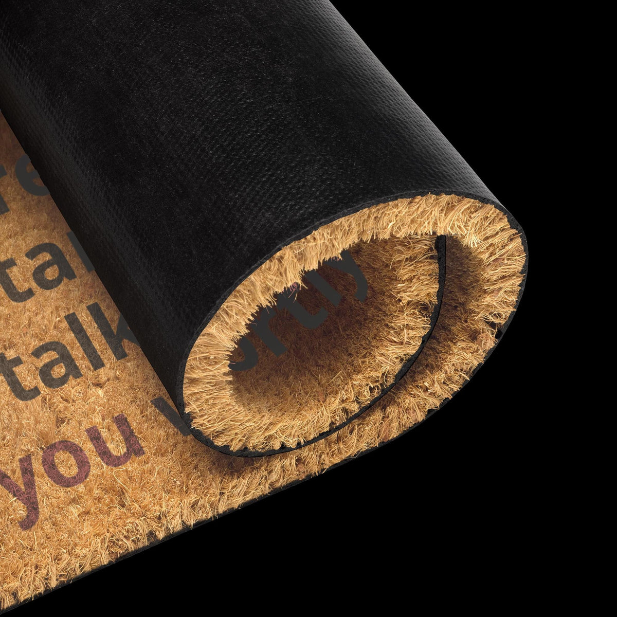 "Warning to Criminals" Coir Doormat – 24×16" | Funny Home Security Gift
