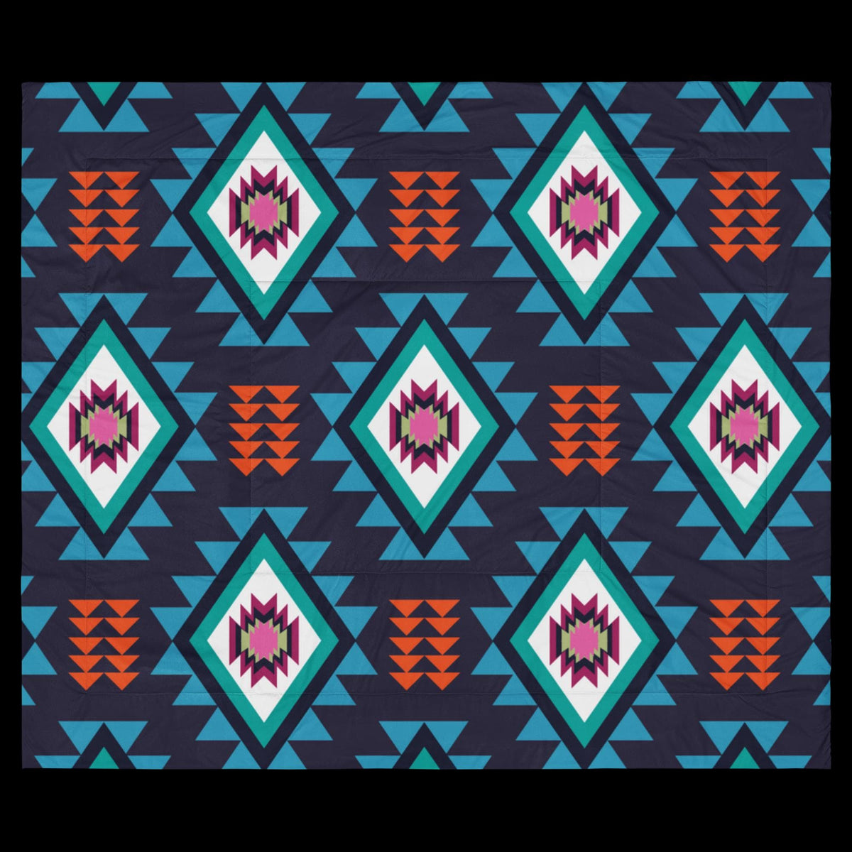 Native American Design Comforter – King & Queen Size | New Home Gift