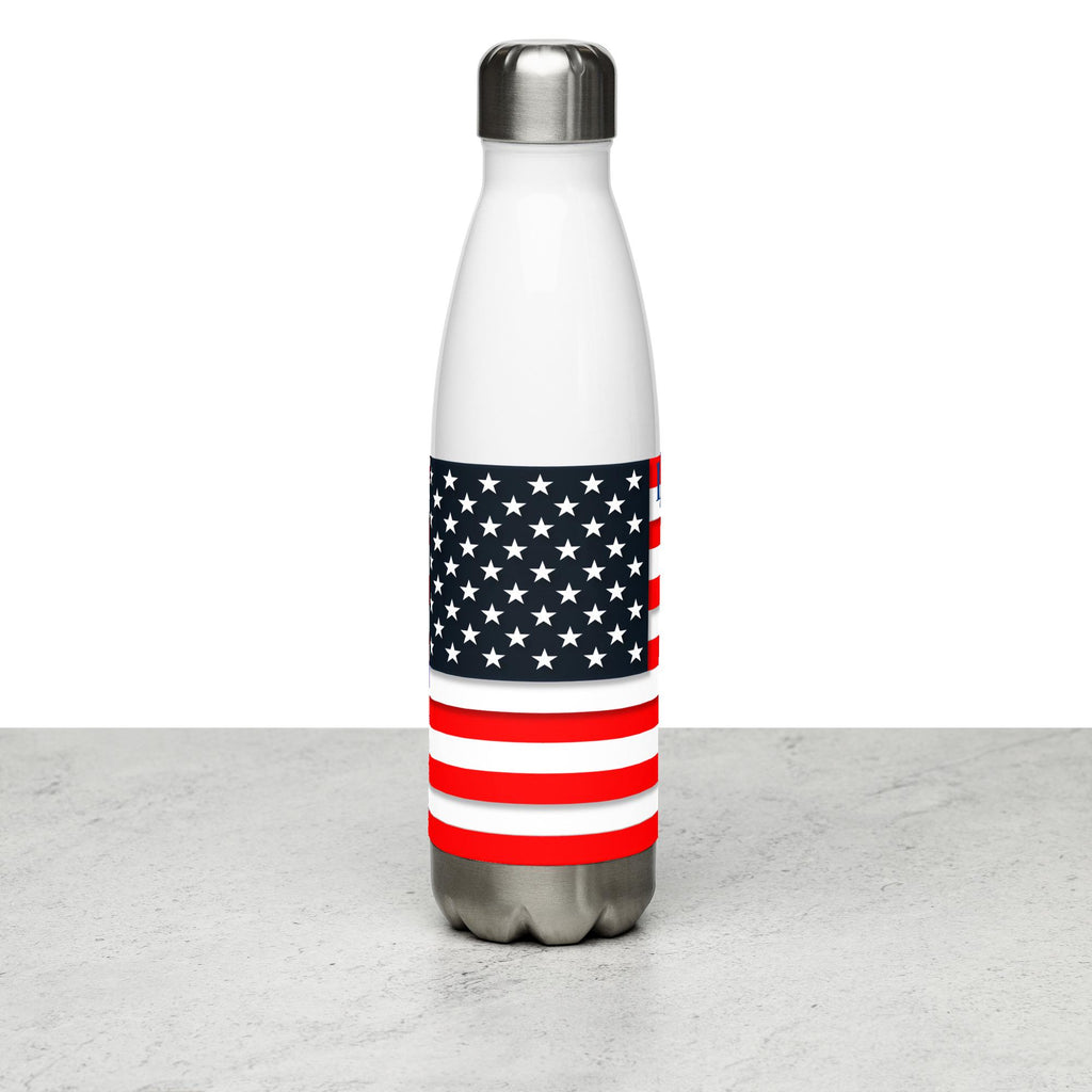 "I Stand With Israel" Stainless Steel Water Bottle – 17 oz | Patriotic Christian Gift