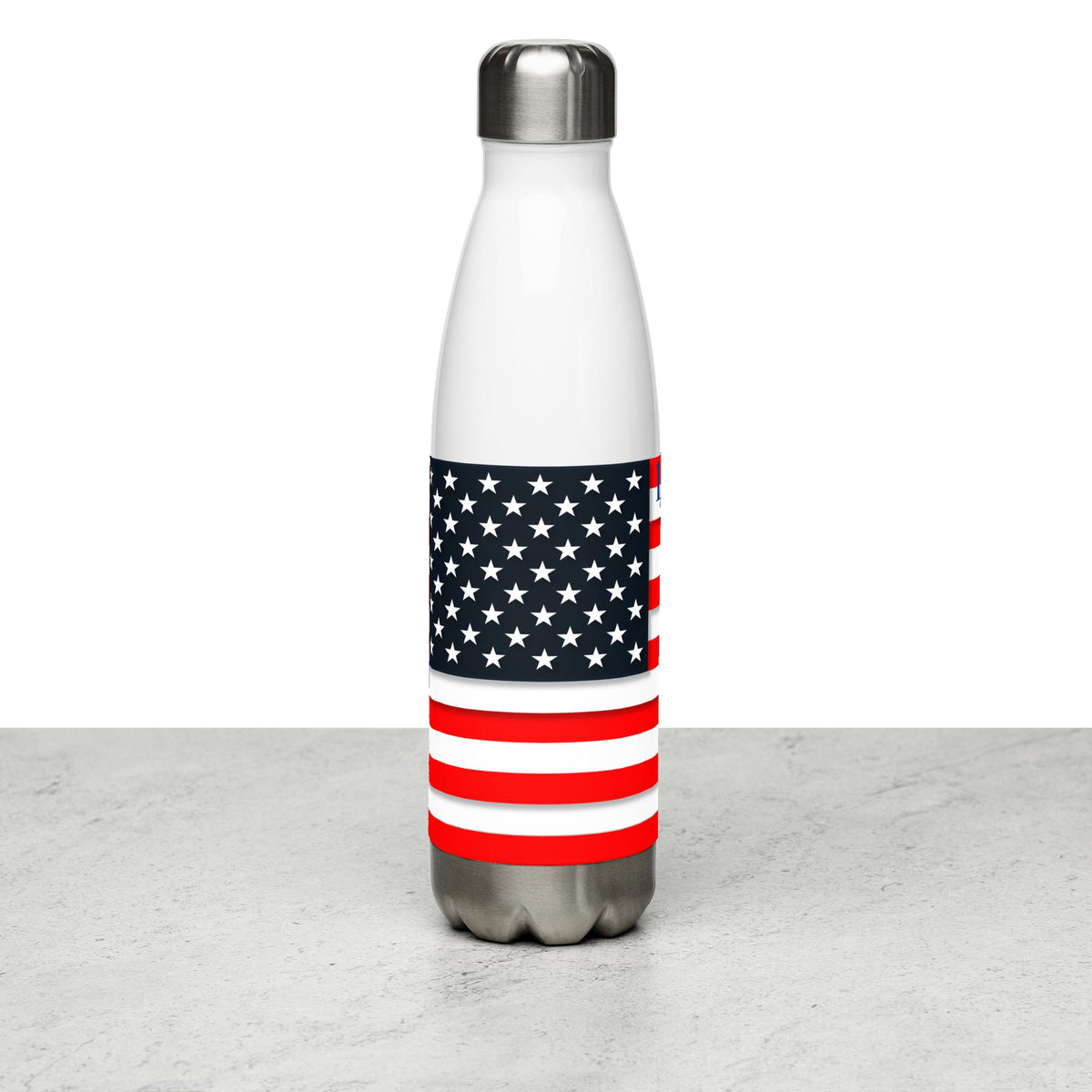 "I Stand With Israel" Stainless Steel Water Bottle – 17 oz | Patriotic Christian Gift