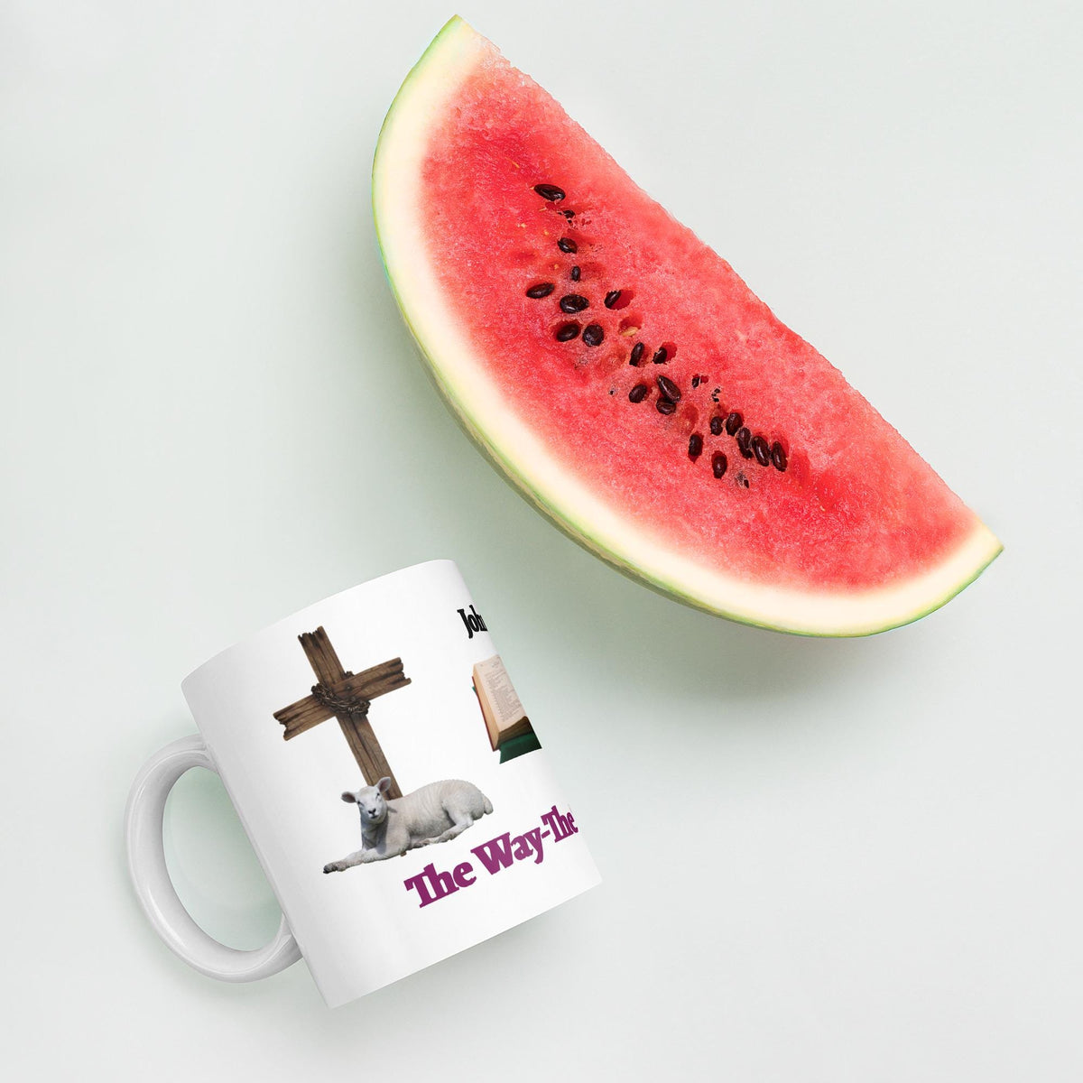 Christian Coffee Mug – "The Way, The Truth, The Life" | John 14:6 Gift