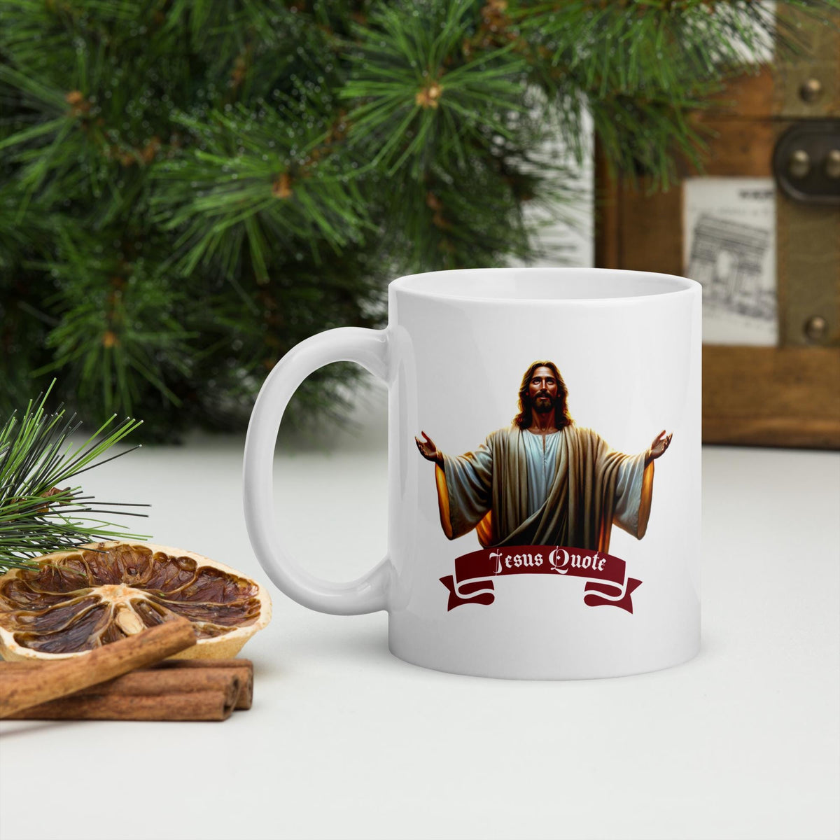Jesus Quote Mug – Matthew 5:16 | 11 oz Christian Gift