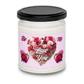 Valentine's Day Scented Soy Candle – 9 oz | Romantic Gift for Her