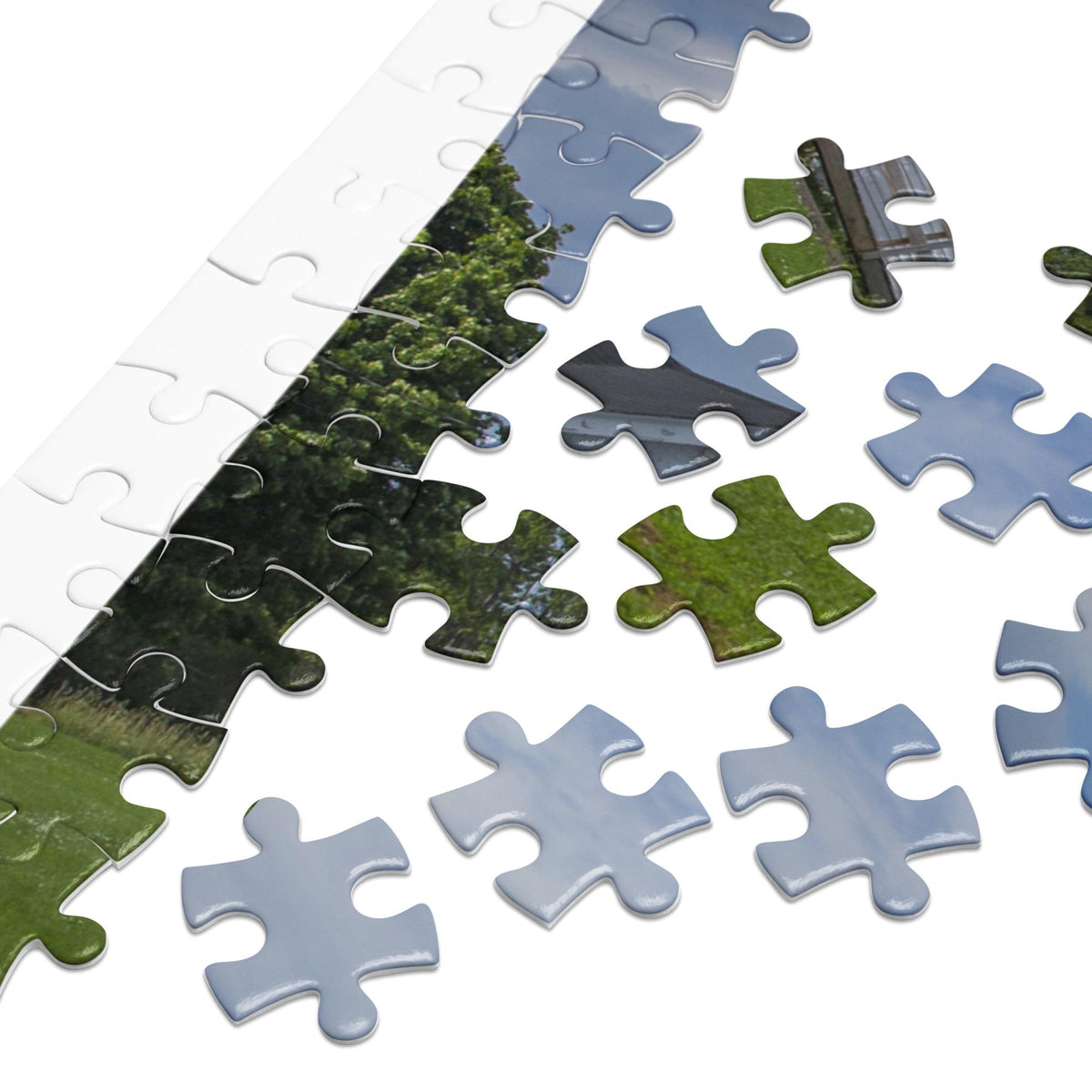 Country Church Jigsaw Puzzle – 500 Pieces | Tin Box Christian Gift