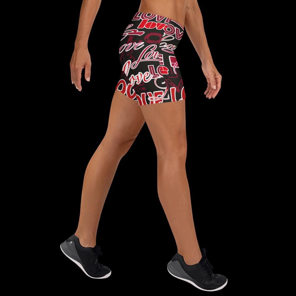 Love Words All-Over Print Shorts – Cute Gift for Her