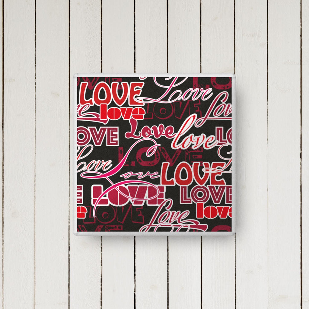 Love Word Shaped Throw Pillow – Cute Gift for Her | 3 Sizes