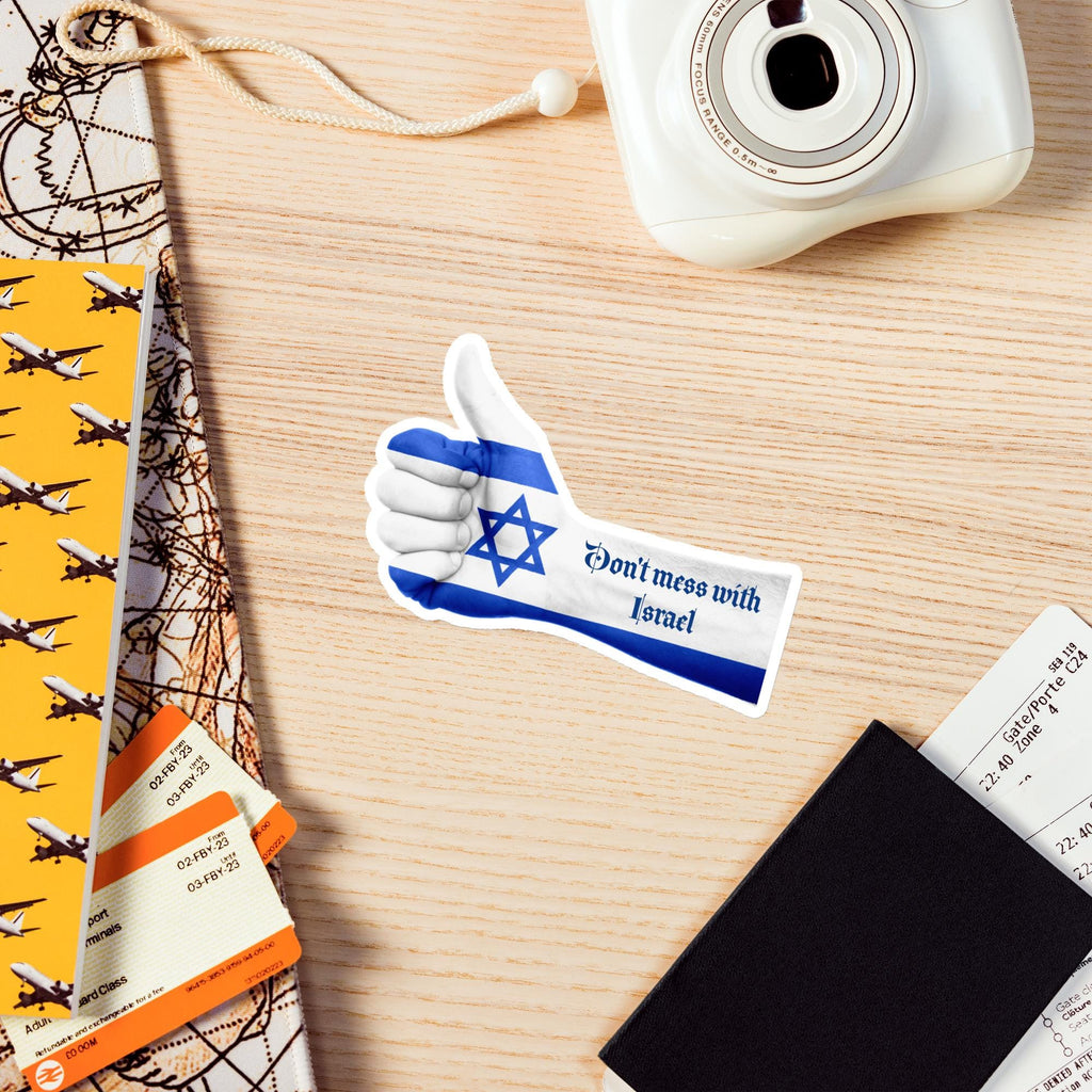 Israel Flag Magnet – Star of David, Blue & White | Stand With Israel Gift