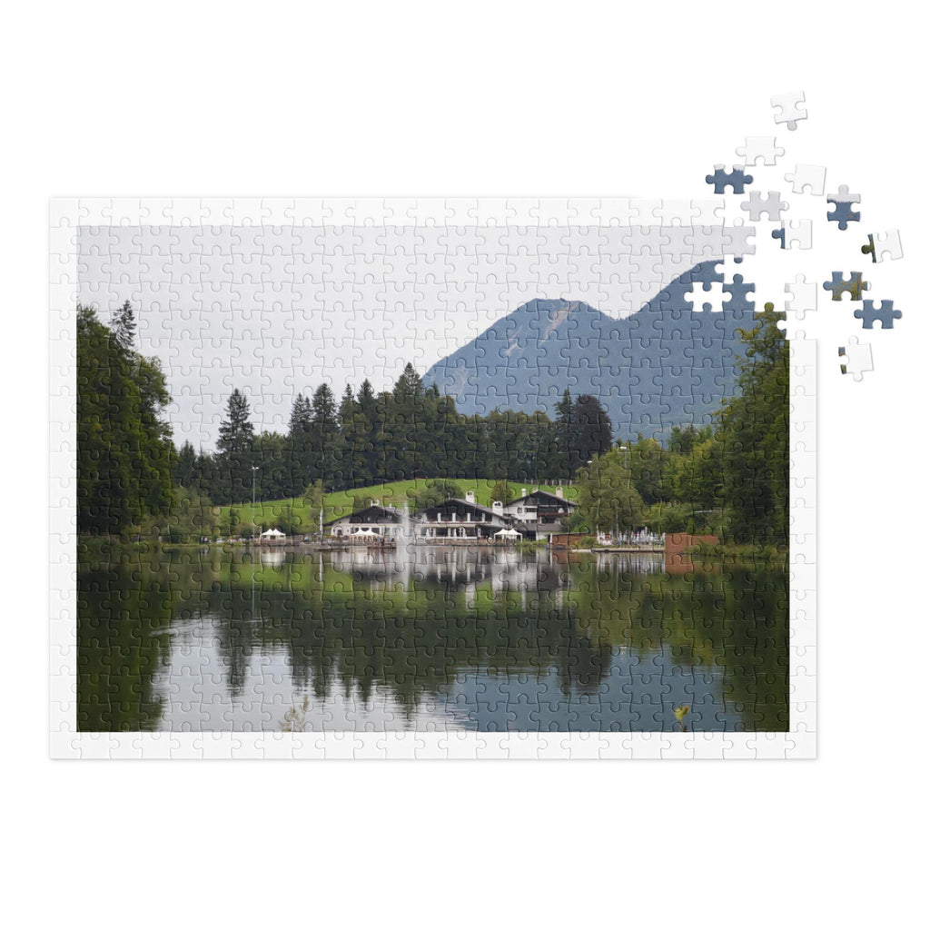 Lake Landscape Jigsaw Puzzle – 500 Pieces | Tin Box Nature Gift