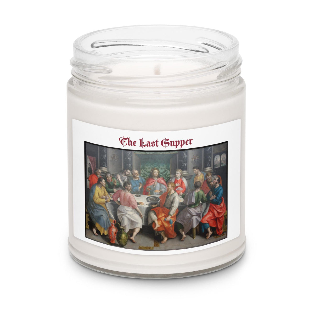 The Last Supper Scented Soy Candle – Christian Gift for Her