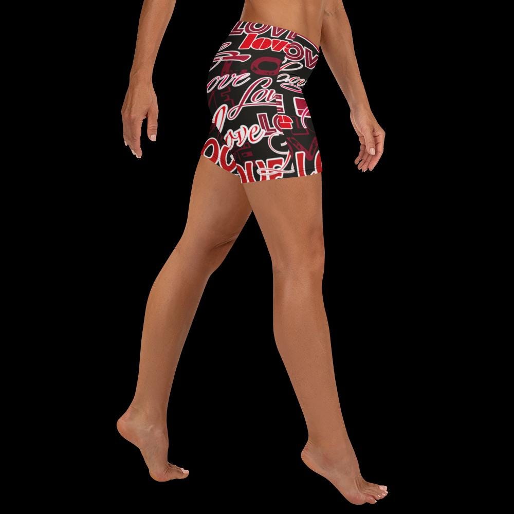 Love Words All-Over Print Shorts – Cute Gift for Her