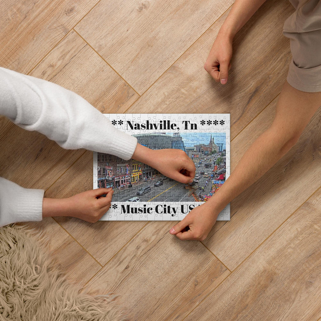 Downtown Nashville Jigsaw Puzzle – Music City USA Gift