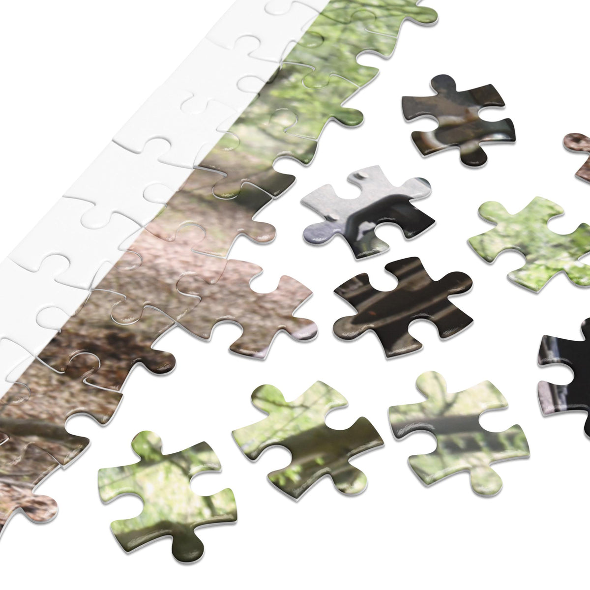 Combat Soldiers Driving Tanks Jigsaw Puzzle – 500 Pieces in Tin Box