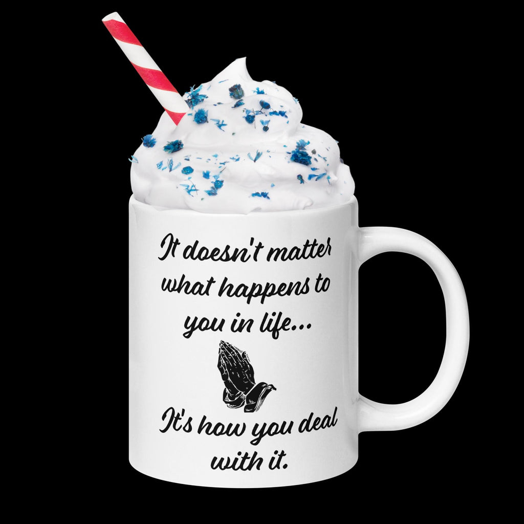 Encouraging Christian Gift Mug – Uplifting Scripture | Faith Gift for Him or Her