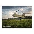 Military Helicopter Jigsaw Puzzle – 500 Pieces | Tin Box Military Gift