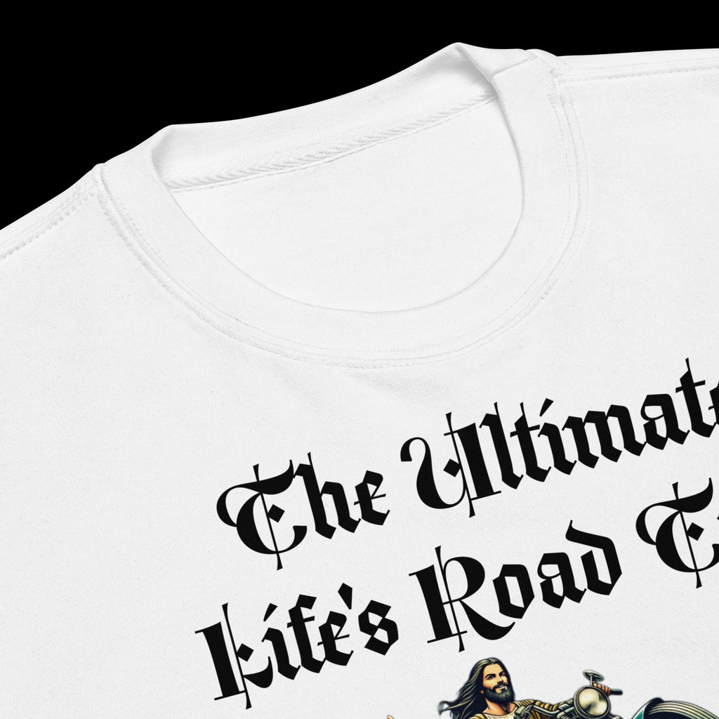 "Riding With Jesus" Christian Biker Sweatshirt