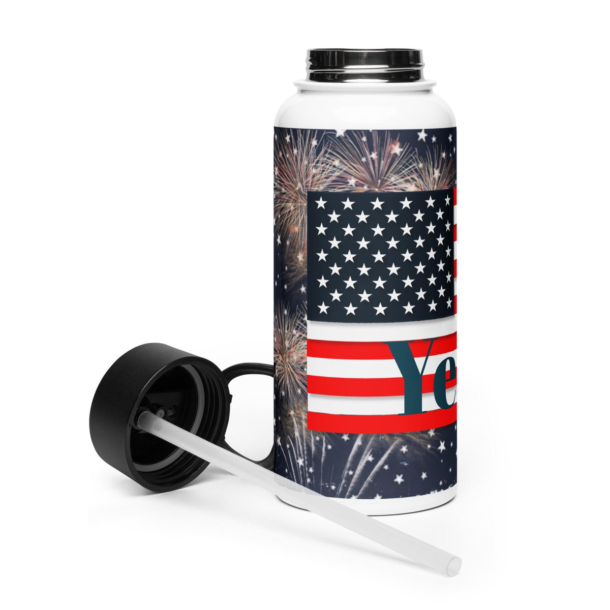America 250 Years Stainless Steel Water Bottle – 32 oz | Patriotic Gift
