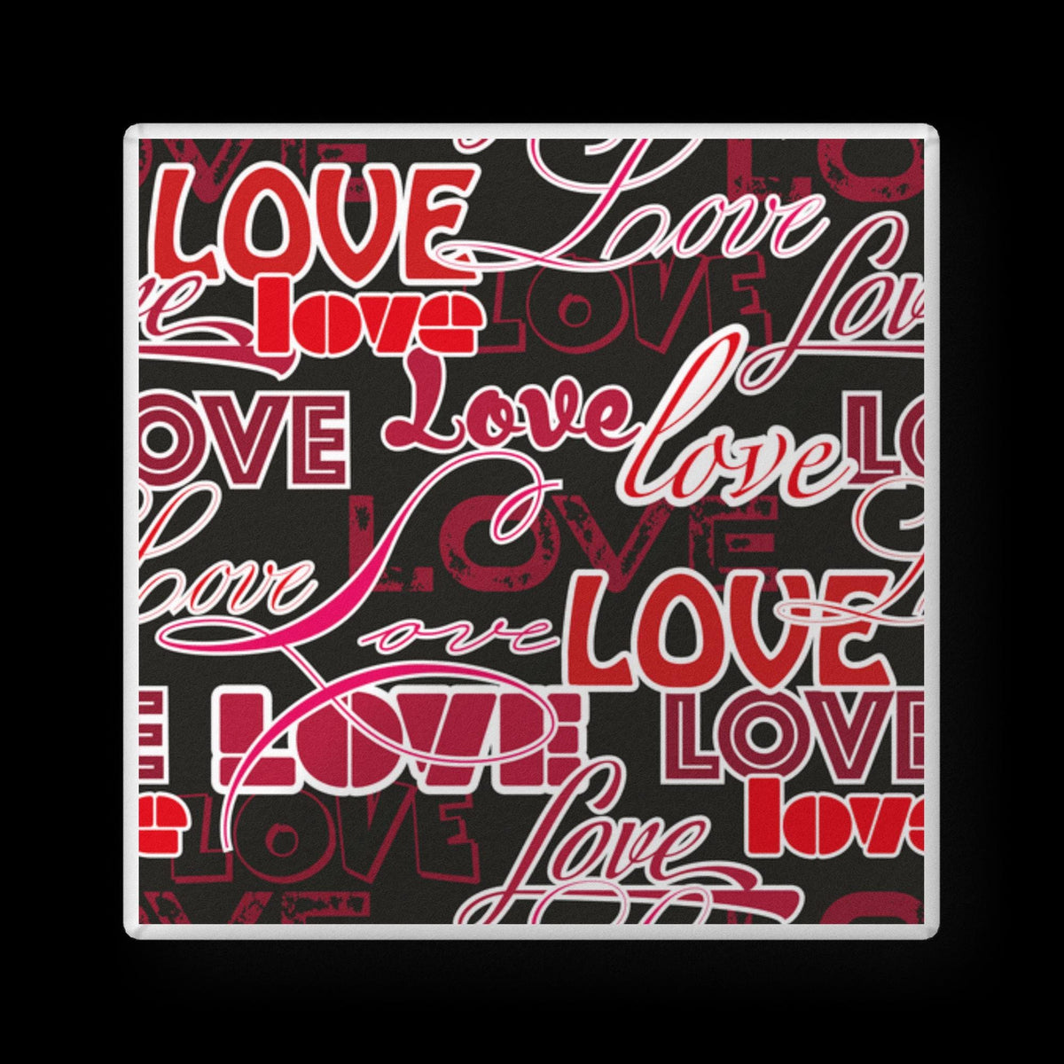 Love Word Shaped Throw Pillow – Cute Gift for Her | 3 Sizes