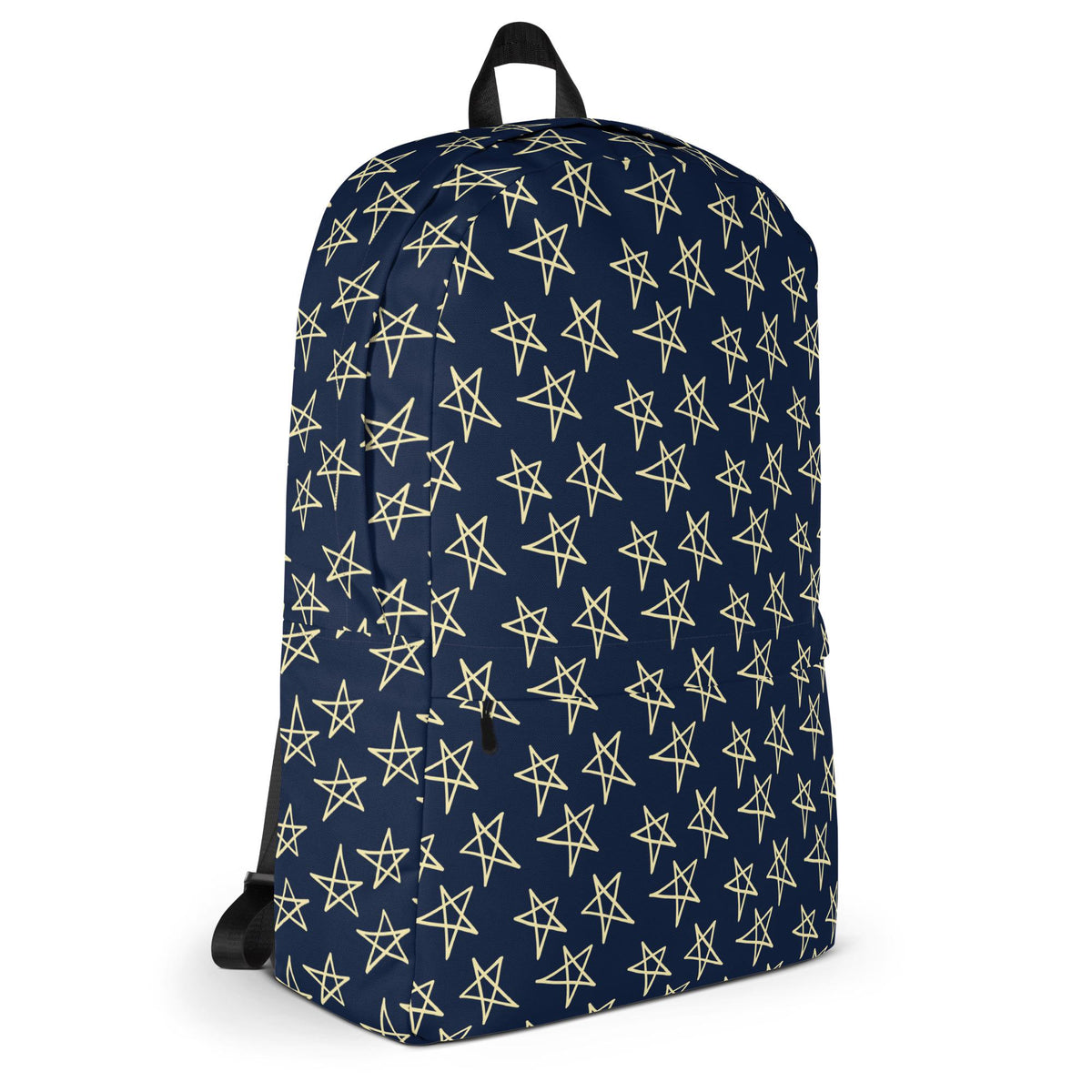 All-Over Print Backpack – Water-Resistant, Laptop Pocket, Daily Use