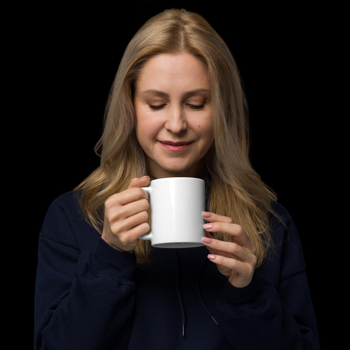 "My Protection, Body & Soul" White Glossy Mug – Cross, Bible & Handgun