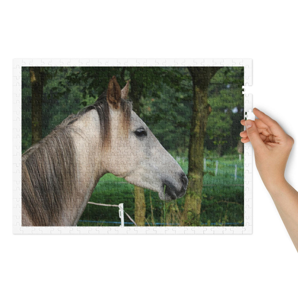 Horse Close-Up Portrait Jigsaw Puzzle – 500 Pieces in Tin Box