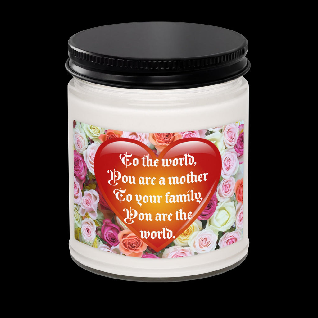 Mother’s Day Floral Heart Scented Soy Candle – 9 oz, 9 Fragrances