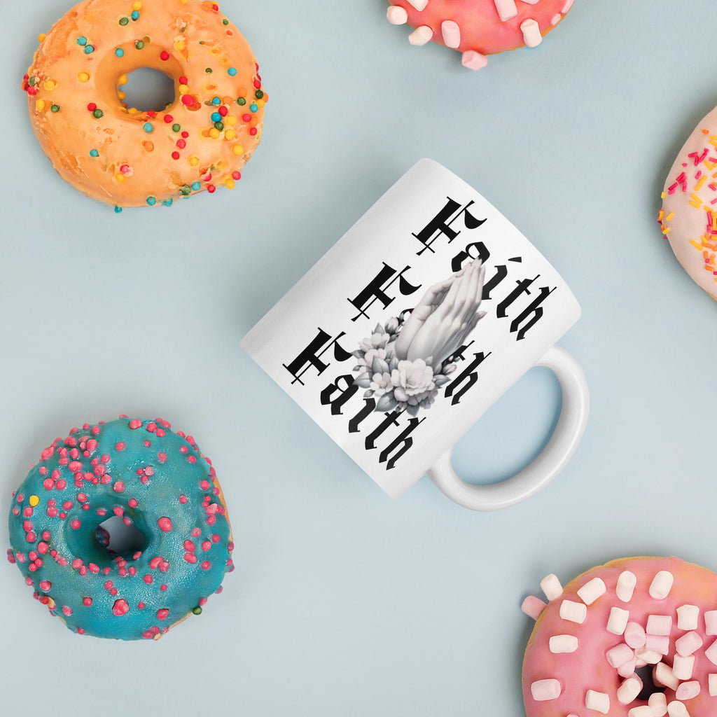 Faith Quote Ceramic Mug – Spiritual & Motivational Christian Gift