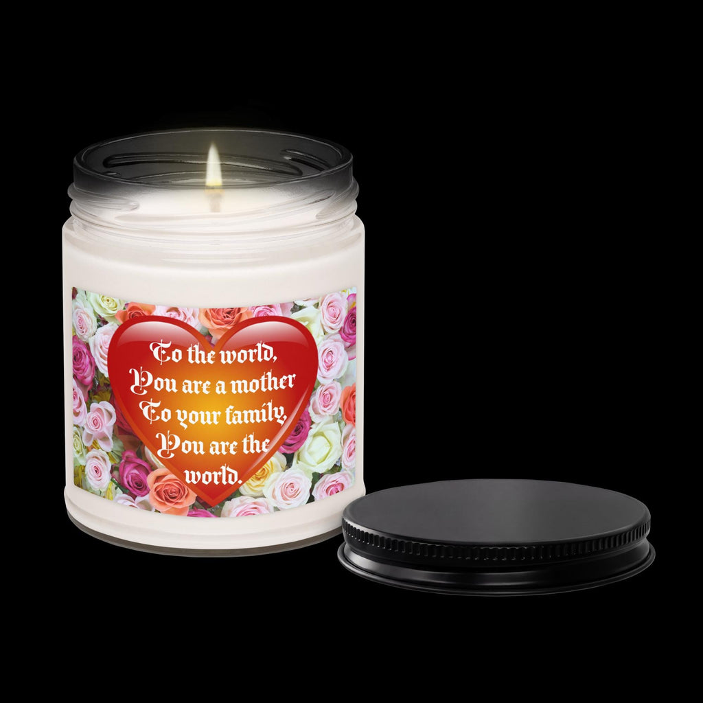 Mother’s Day Floral Heart Scented Soy Candle – 9 oz, 9 Fragrances