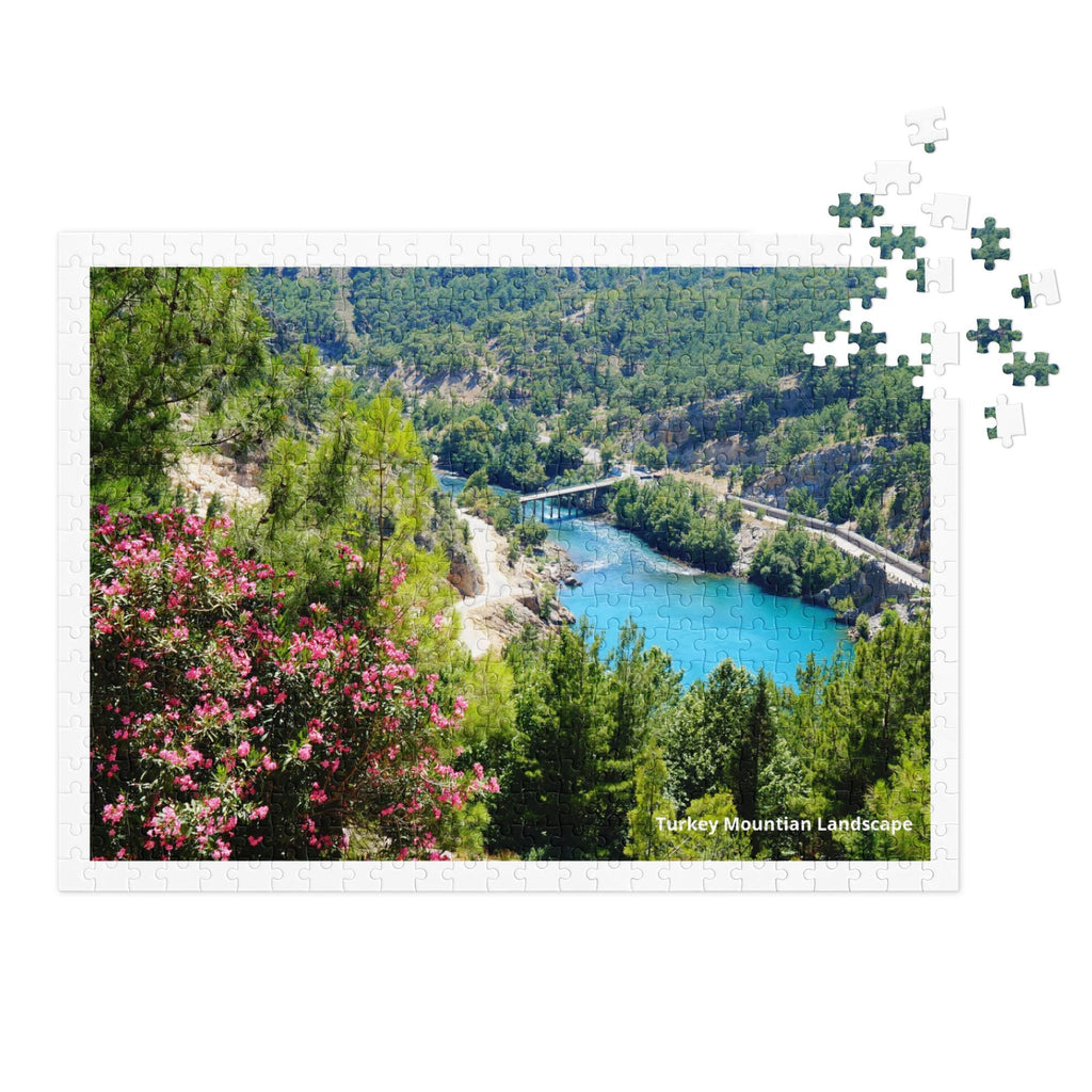 Turkey Mountain Landscape Jigsaw Puzzle – 500 Pieces in Tin Box