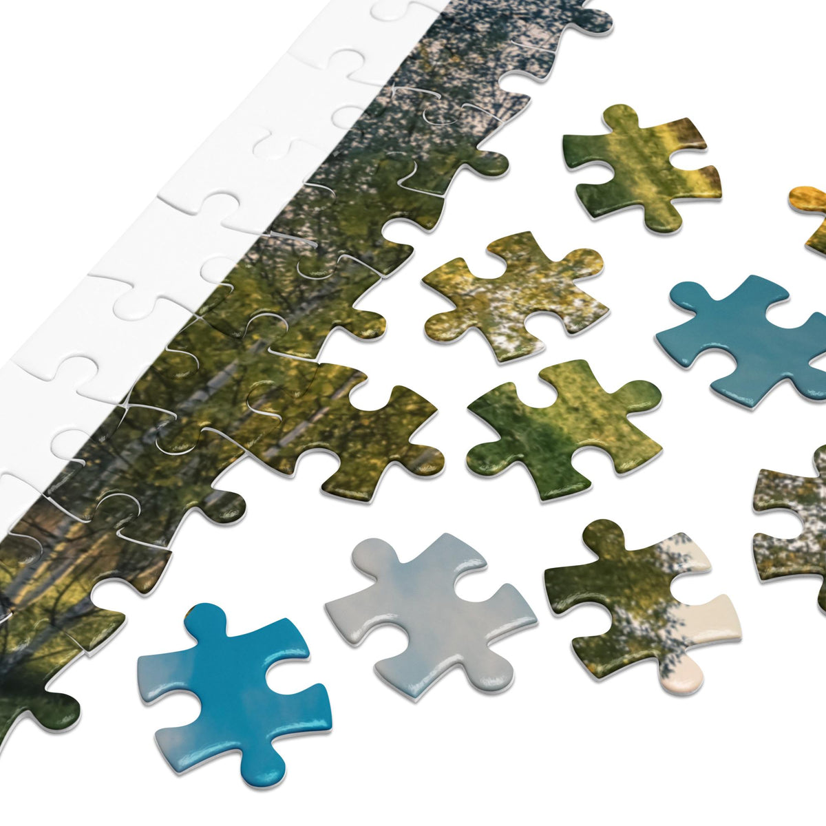 Nature Landscape Jigsaw Puzzle – 500 Pieces in Tin Box