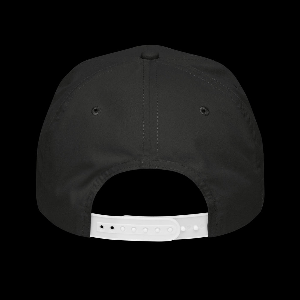 Golf Rope Cap – Black & White Contrast | Adjustable Snapback