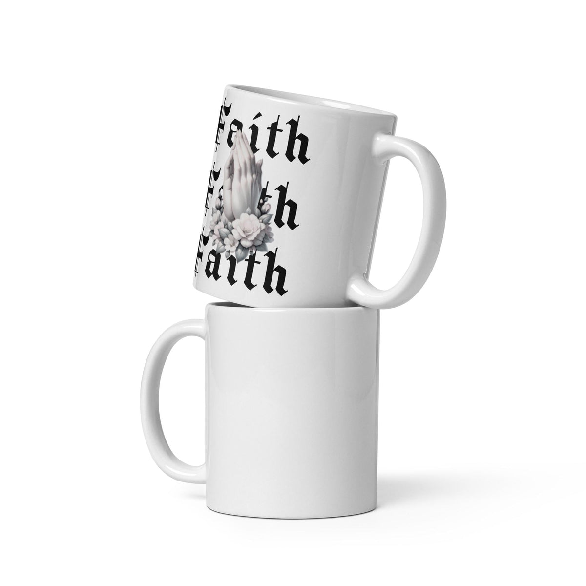 Faith Quote Ceramic Mug – Spiritual & Motivational Christian Gift