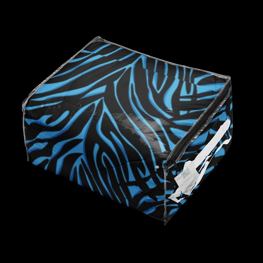 Blue Abstract Comforter – King & Queen Size | Modern Soft Bedding
