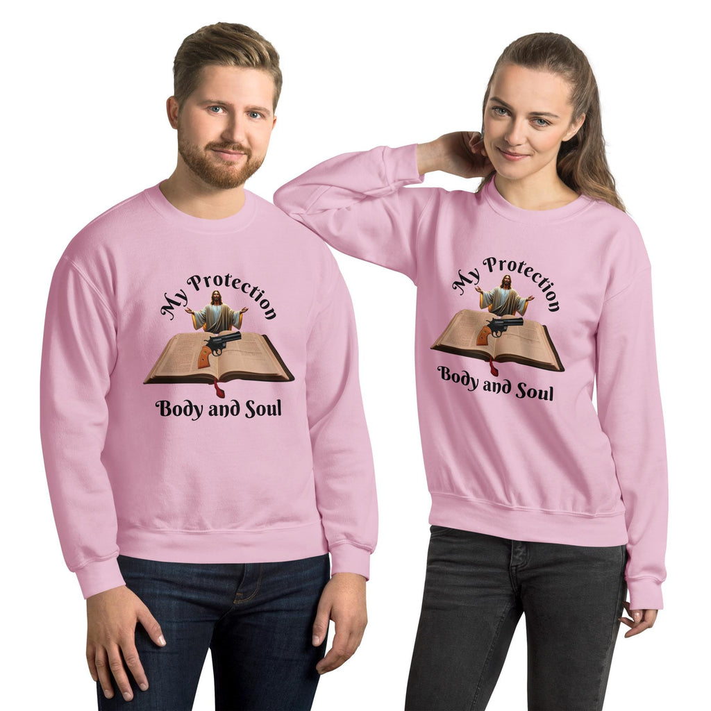 "My Protection, Body and Soul" Unisex Sweatshirt | Christian Faith Gift